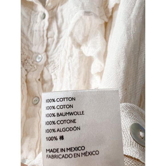 NWT Jen's Pirate Booty X Free People Alta Top in Natural - XS - Picture 5 of 6